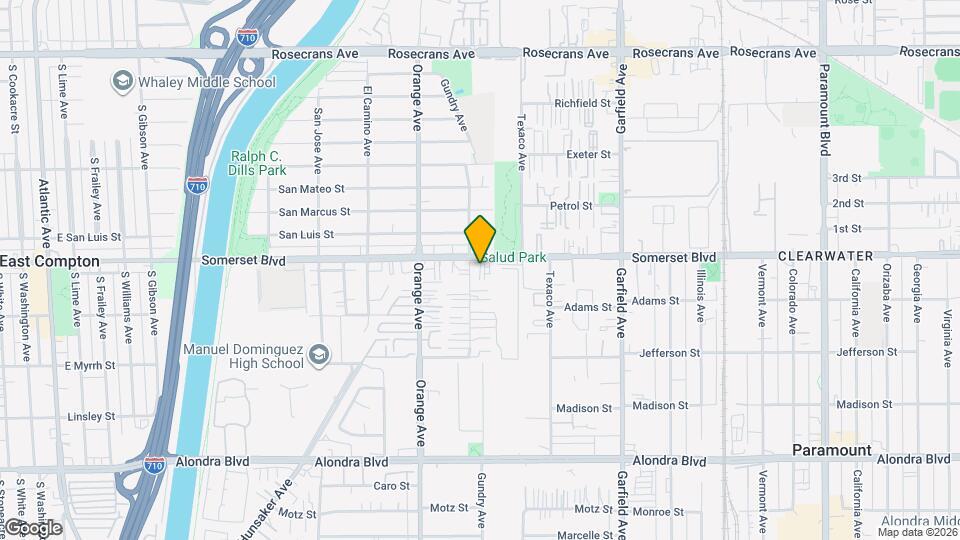 7110 Somerset Blvd Mapa y Detalles de la Ubicación