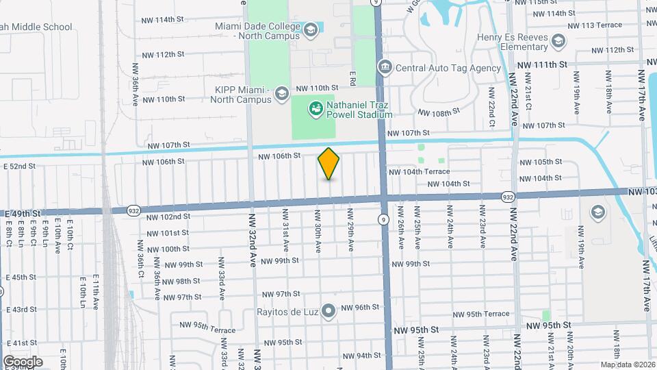 10344 NW 29th Ct Map and Location Details
