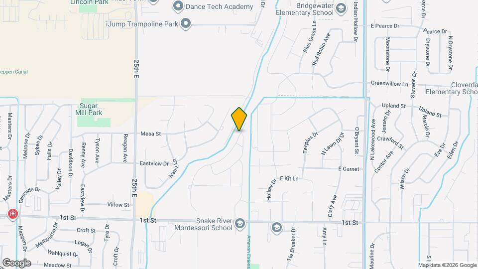 687 S Curlew Dr Map and Location Details