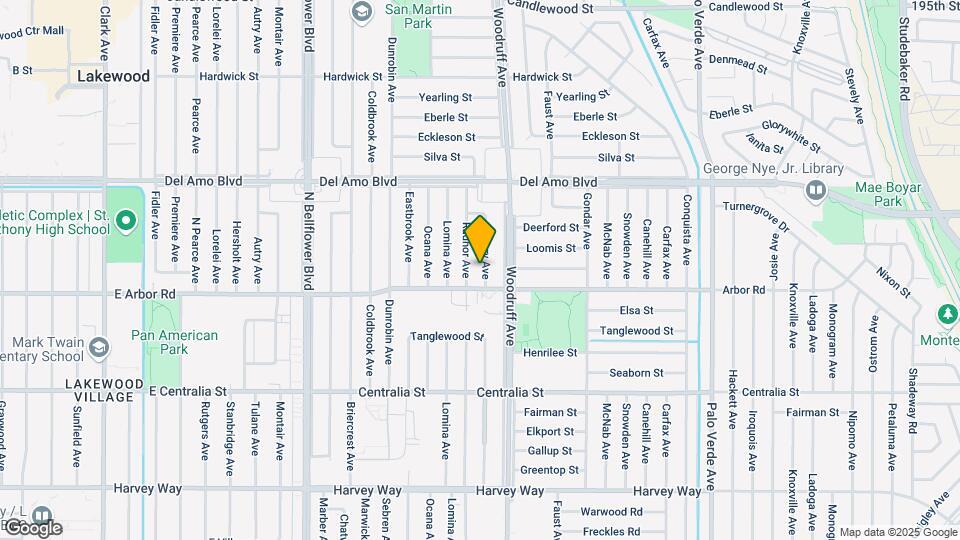 4723 Albury Ave Map and Location Details