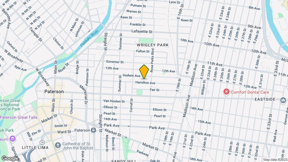 273 Hamilton Ave Map and Location Details