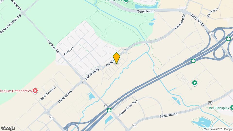 821 Arcadian Private Map and Location Details