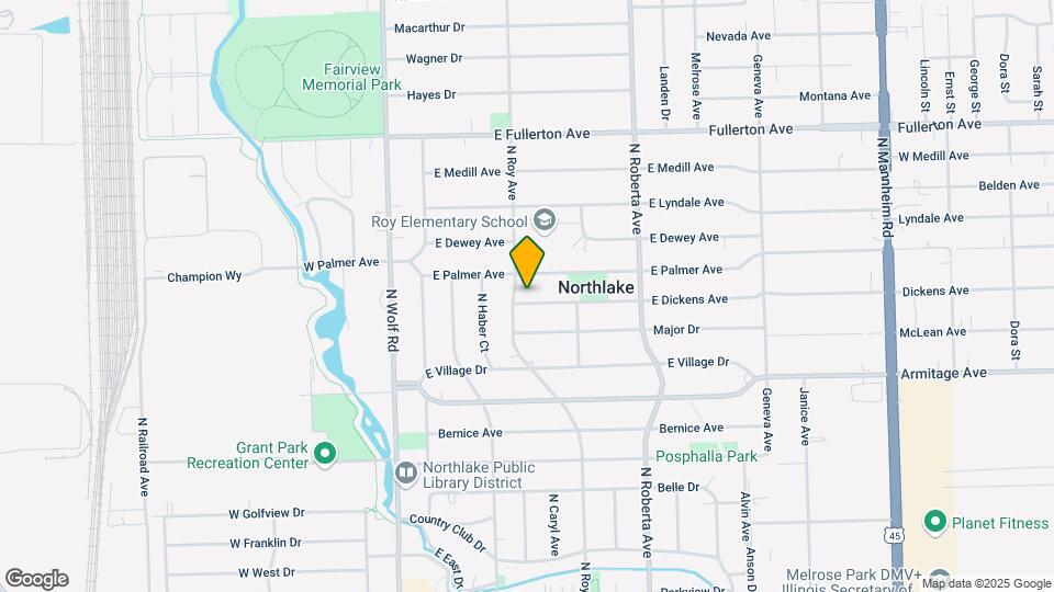 204 E Dickens Ave Map and Location Details