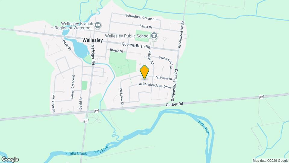 79 Gerber Meadows Drive Map and Location Details