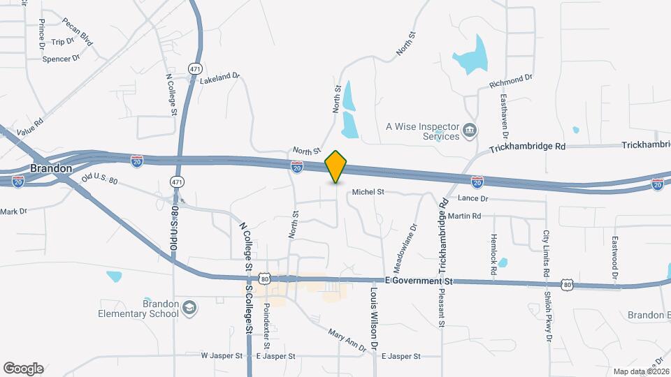 610 Diamond St Map and Location Details