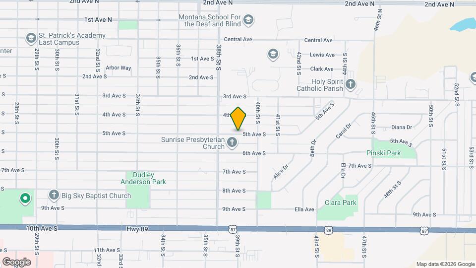 3837 5th Ave S Map and Location Details