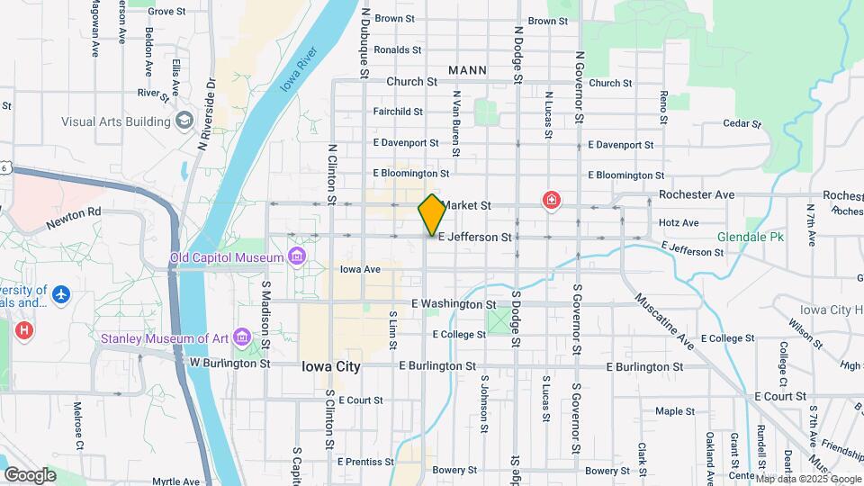 405 E Jefferson St Map and Location Details