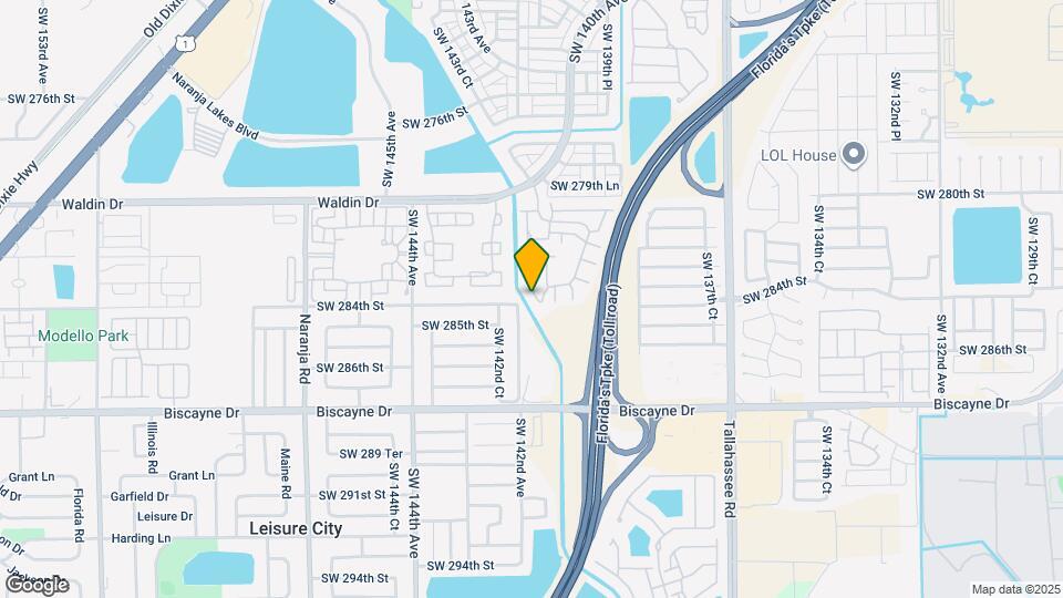 28452 SW 141st Pl Map and Location Details