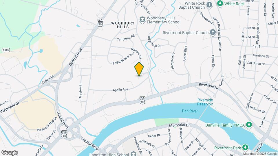 205 Audubon Dr Mapa y Detalles de la Ubicación
