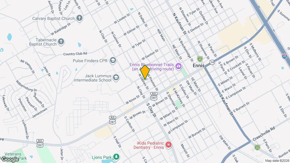 508 W Baylor St Map and Location Details