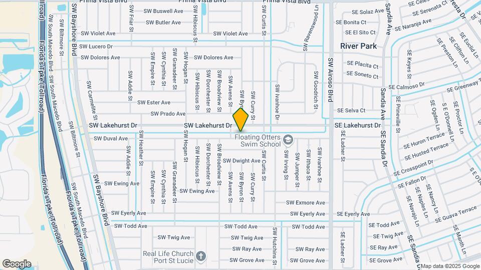 371 SW Duval Ave Map and Location Details