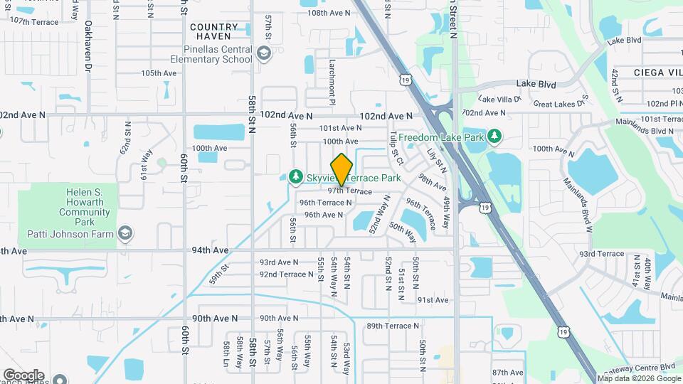 5358 97th Terrace Map and Location Details