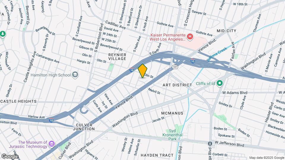 8645 Hervey St, Unit 3 Map and Location Details