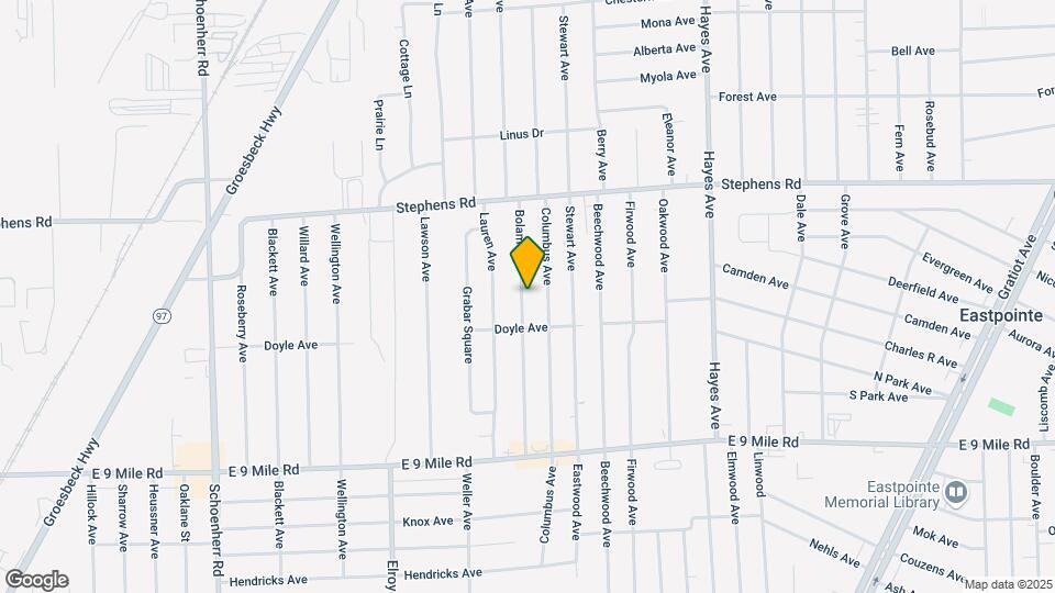 23564 Bolam Ave Map and Location Details