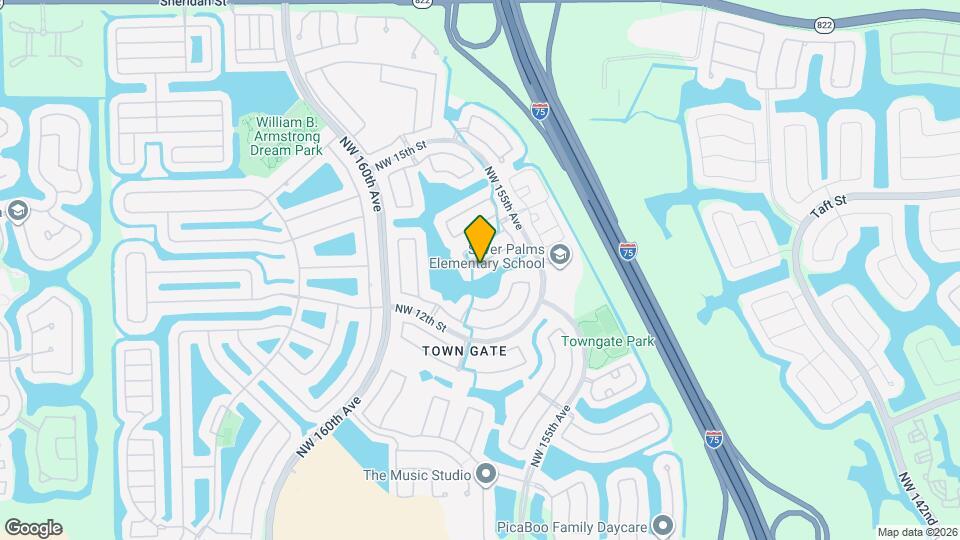 15686 NW 12th Manor Map and Location Details