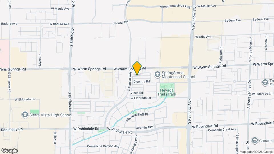 7301 Bindweed Rd Map and Location Details