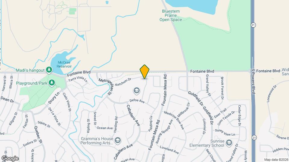 6598 Fielding Terrace Map and Location Details