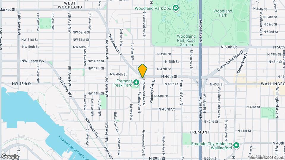 4511 Greenwood Ave N, Unit 7 Mapa y Detalles de la Ubicación