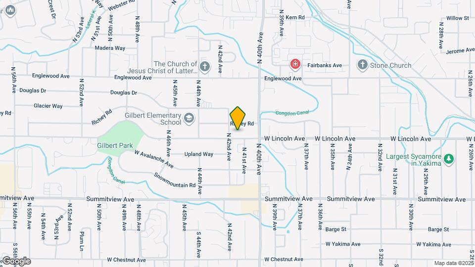 4105 W Lincoln Ave Map and Location Details