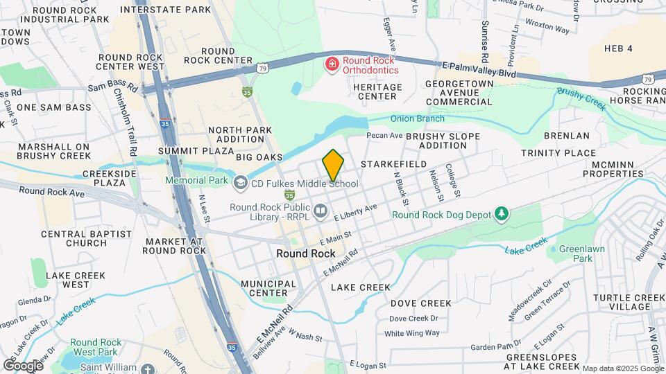 306 E Anderson Ave Map and Location Details