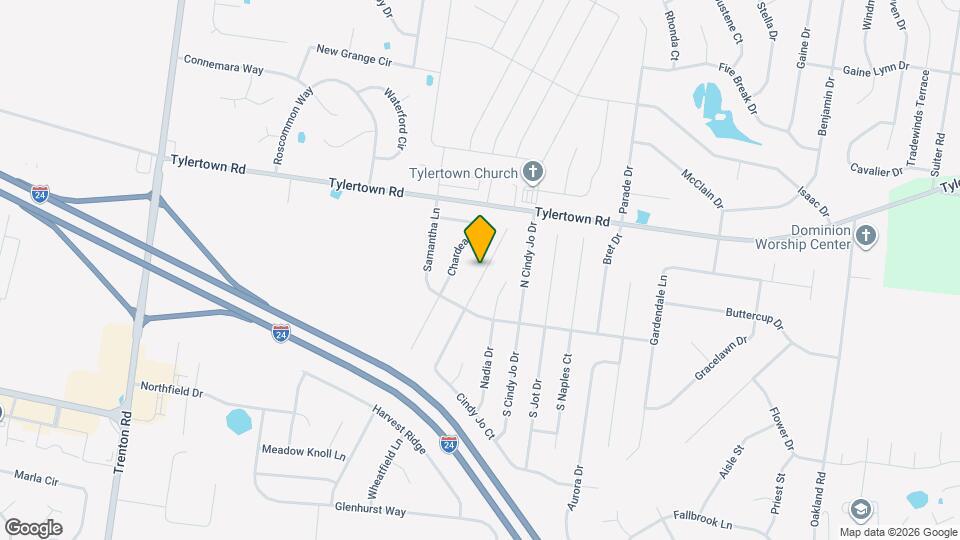 1040 Cindy Jo Ct Map and Location Details