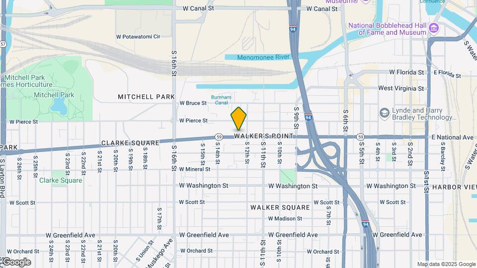 1222 W National Ave Map and Location Details