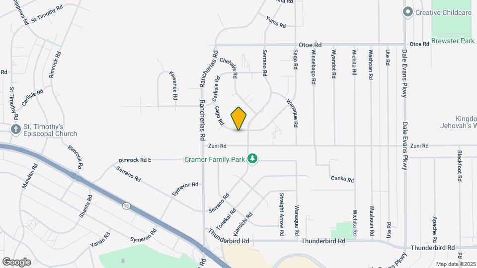 15741 Sago Rd Map and Location Details