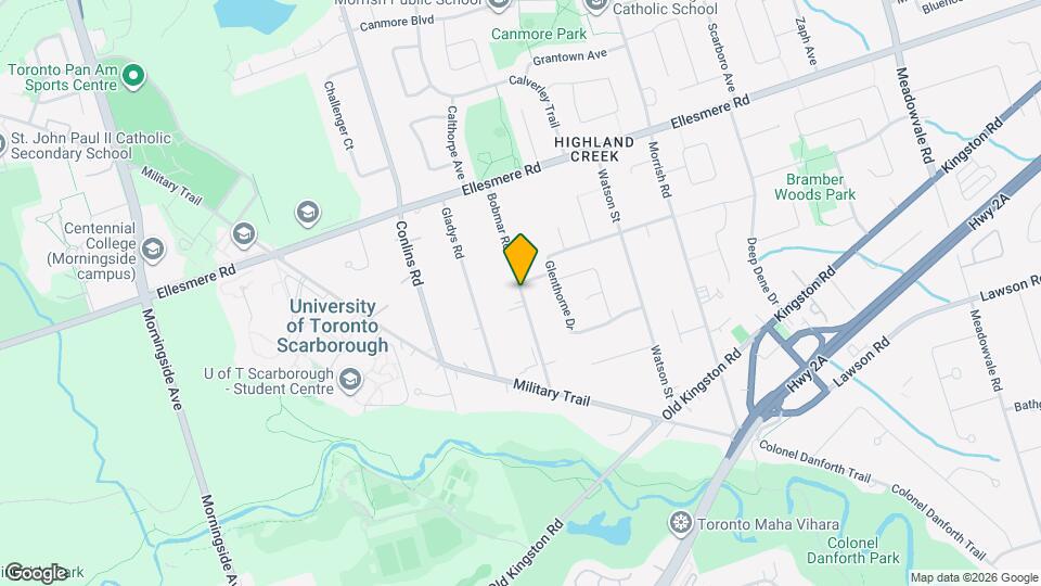 54 Bobmar Rd Map and Location Details