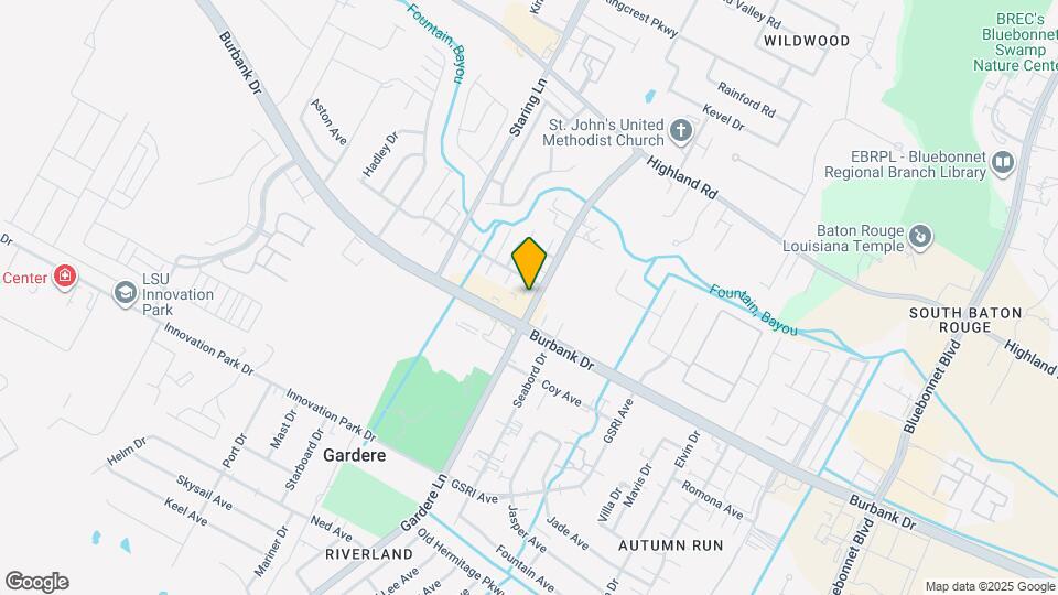 8456 Bayou Fountain Ave Map and Location Details