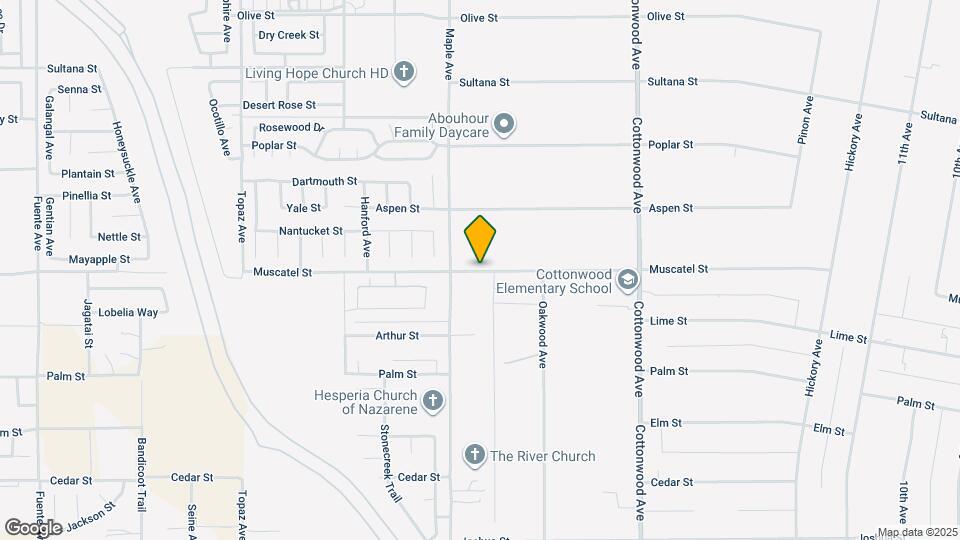 14584 MUSCATEL St Map and Location Details