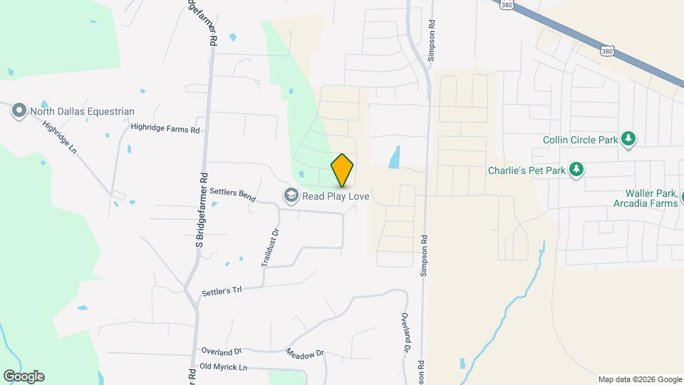 517 Midnight Oak Dr Map and Location Details