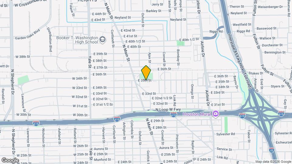 618 E 35th St Map and Location Details