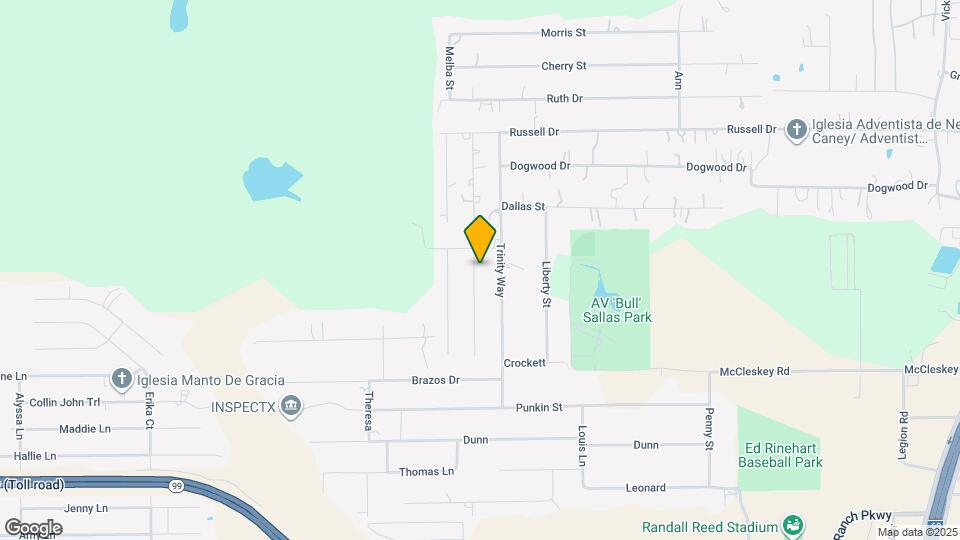 20805 S Navasota Dr Map and Location Details