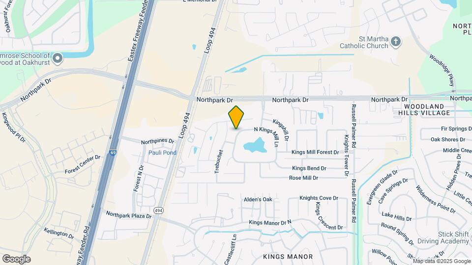 25989 N Kings Mill Ln Map and Location Details
