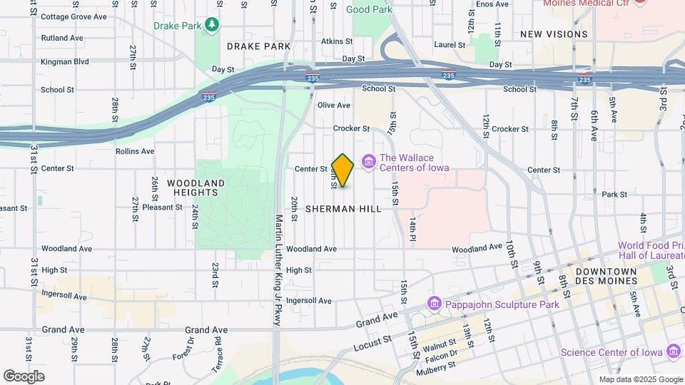 707 18th St Map and Location Details