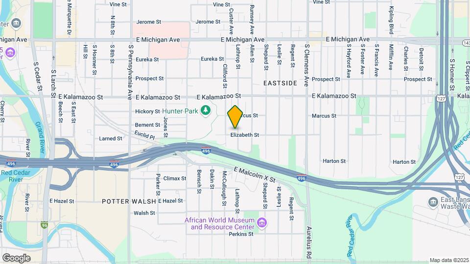 532 Lathrop St Map and Location Details