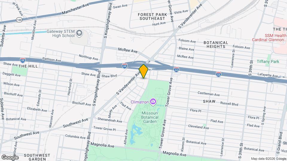 4448 Shaw Blvd Map and Location Details