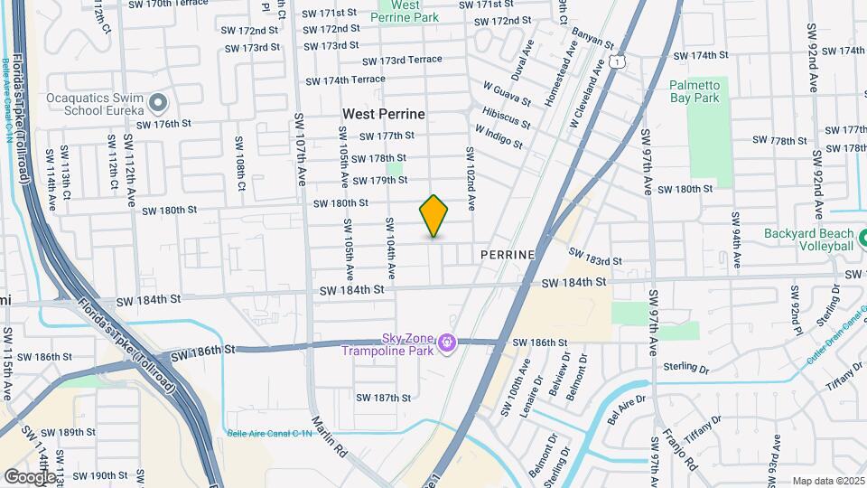 18391 SW 103rd Ave Map and Location Details