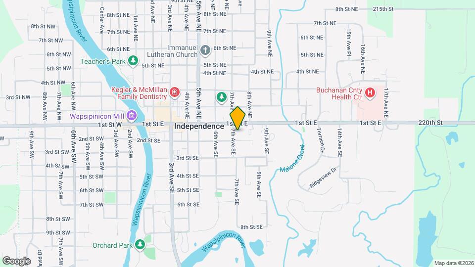 112 7th Ave SE Mapa y Detalles de la Ubicación