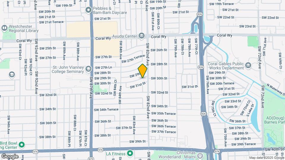 8230 SW 30th St Mapa y Detalles de la Ubicación