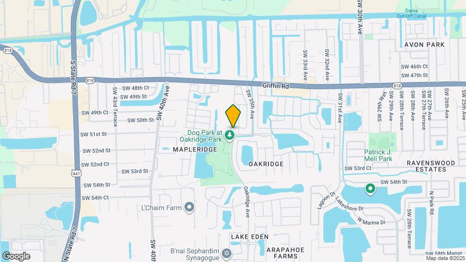 3580 SW 51st St Map and Location Details