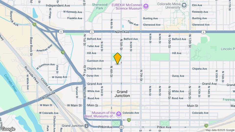 Aladdin Apartments Map and Location Details