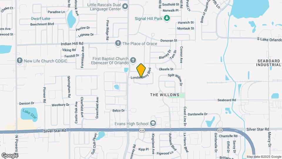 5104 Londonderry Blvd Map and Location Details