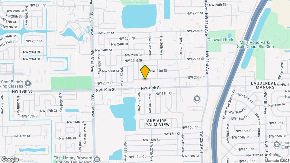 2750 NW 20th St Map and Location Details