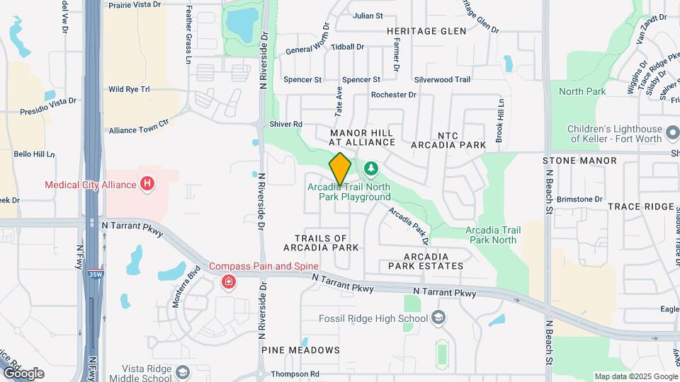 3909 Big Thicket Dr Map and Location Details