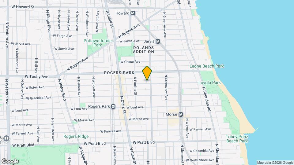 1600 W Estes Ave Map and Location Details