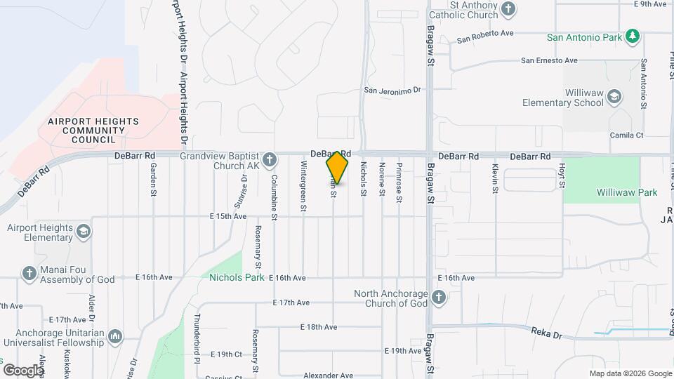 1403 Valarian St Map and Location Details