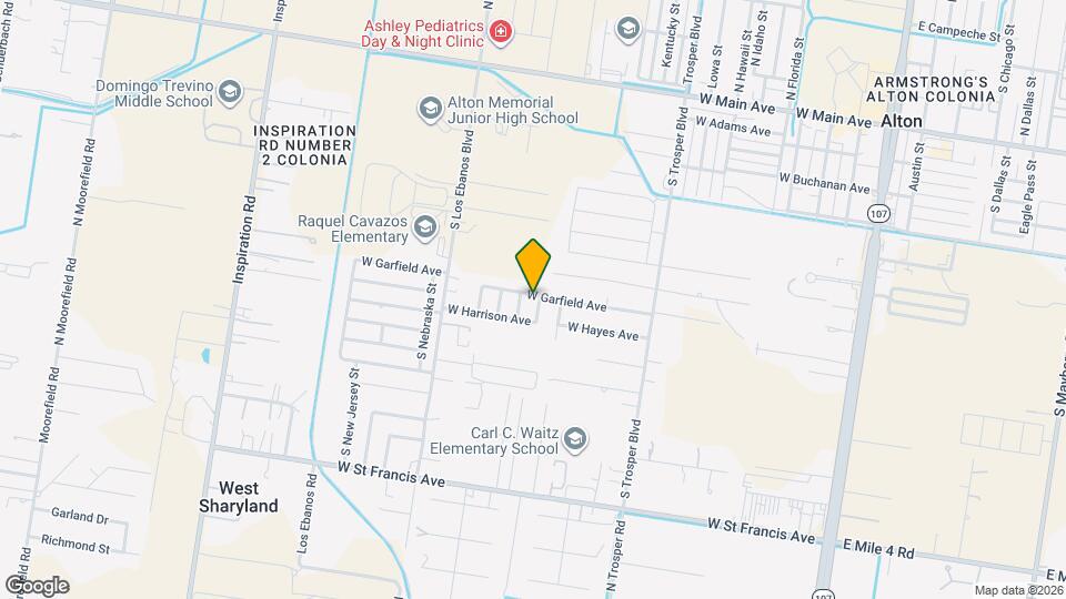 809 S Michigan St Map and Location Details