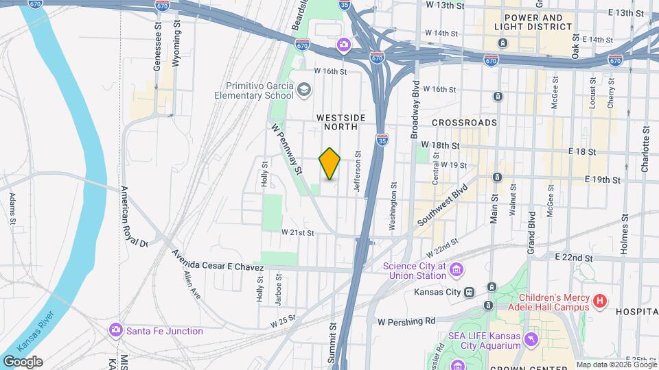 1936 Summit St, Unit E-104 Map and Location Details