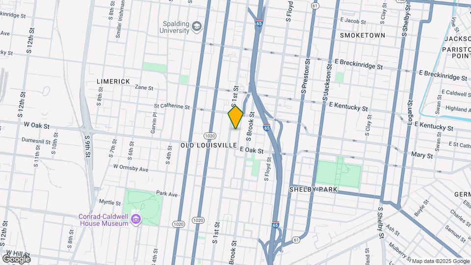 1135 S 1st St Map and Location Details